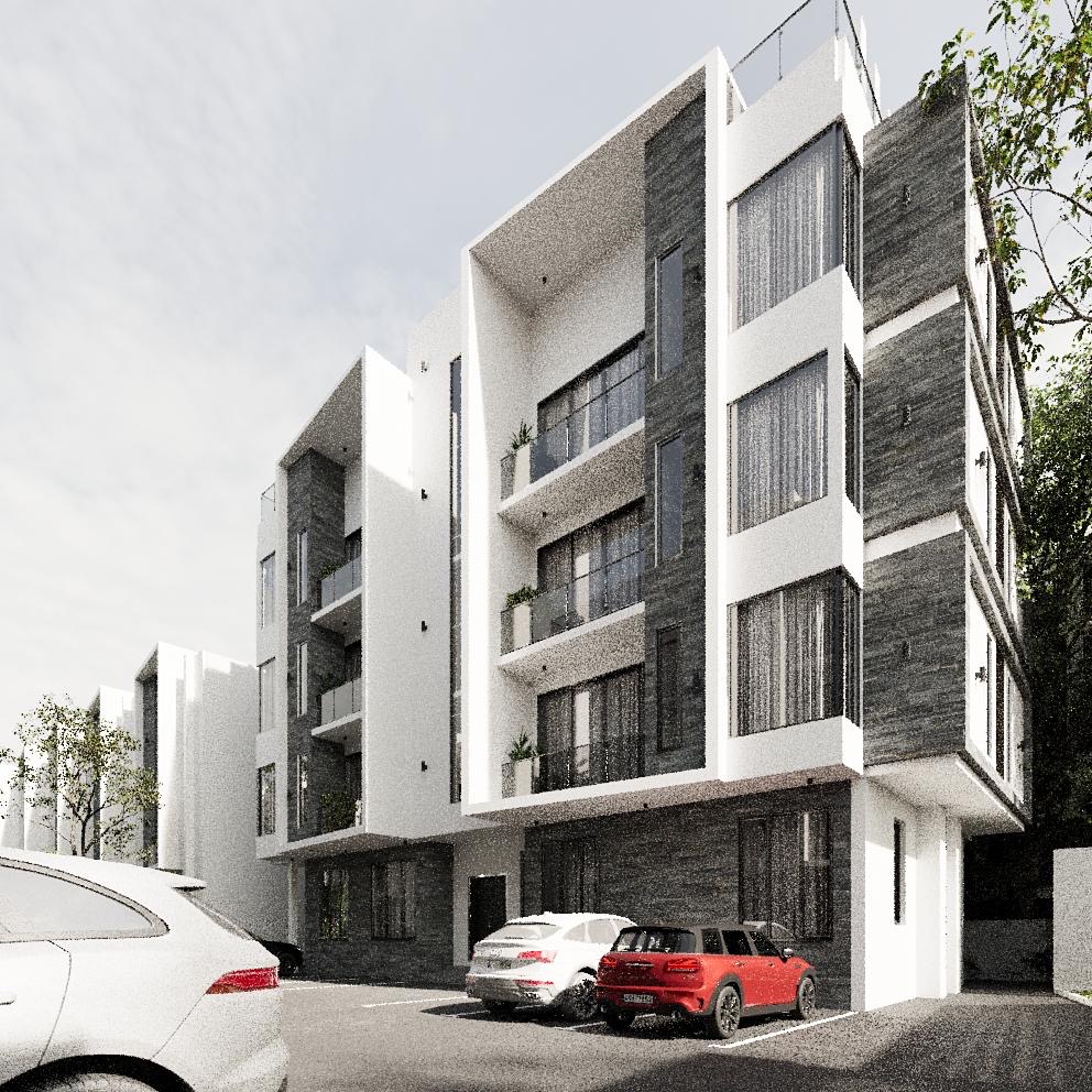 Angled view of Havilah development